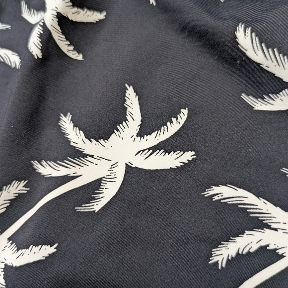 2/$25-Palm Tree Open Back One-piece Swimsuit NWT By TAG - Picture 6 of 11